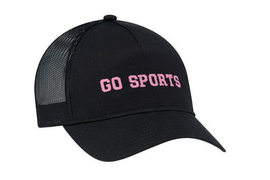 GO SPORTS - Black Ponytail Cap