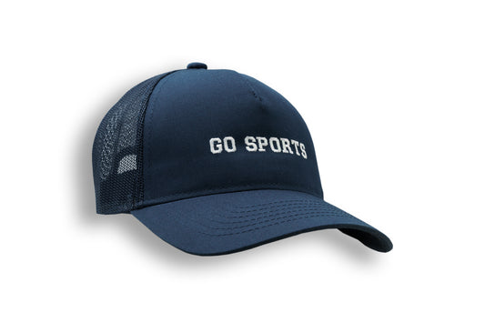 GO SPORTS - Dark Blue Ponytail Cap